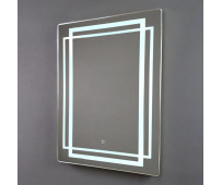 МАДРИД зеркало 600*800 Сенсорный выключатель (Серебряные зеркала)